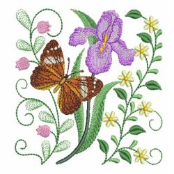 Butterfly Garden 02 machine embroidery designs