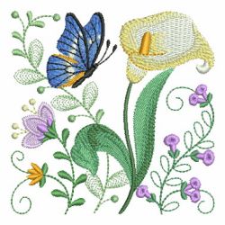 Butterfly Garden 04 machine embroidery designs
