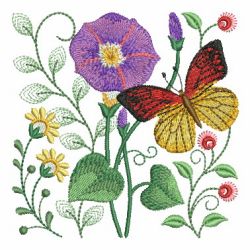 Butterfly Garden 06 machine embroidery designs