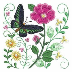 Butterfly Garden 09 machine embroidery designs