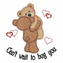 Hugging machine embroidery designs