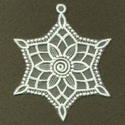 Organza Decorative Snowflakes 2 02 machine embroidery designs