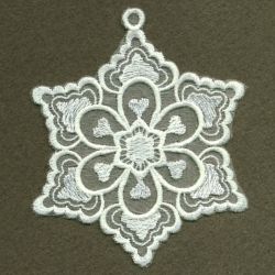 Organza Decorative Snowflakes 2 04 machine embroidery designs