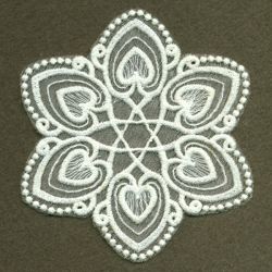 Organza Decorative Snowflakes 2 10 machine embroidery designs