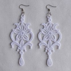 FSL Delicate Earrings machine embroidery designs