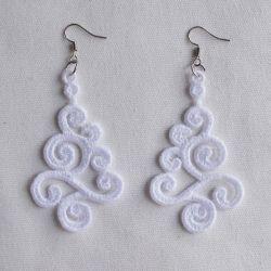 FSL Delicate Earrings 04 machine embroidery designs