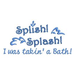 Splish Splash 02 machine embroidery designs