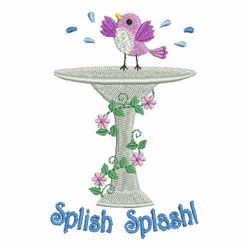 Splish Splash 12 machine embroidery designs