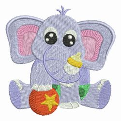 Cute Baby Animals 01 machine embroidery designs