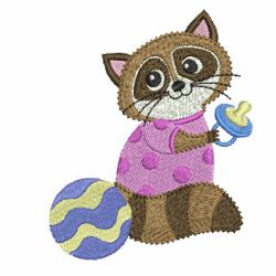 Cute Baby Animals 03 machine embroidery designs
