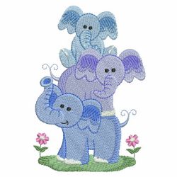 Stacked Animals 3 05 machine embroidery designs
