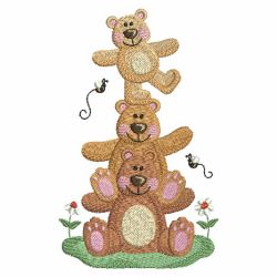 Stacked Animals 3 11 machine embroidery designs