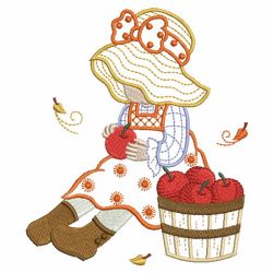 Autumn Sunbonnet Sue 03(Lg) machine embroidery designs