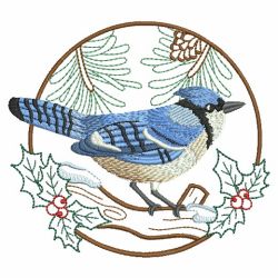 Christmas Birds(Md) machine embroidery designs