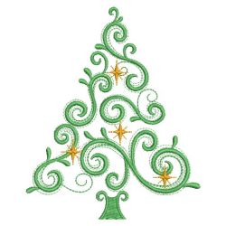 Christmas Trees 2 03(Sm) machine embroidery designs