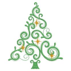 Christmas Trees 2 03(Lg) machine embroidery designs