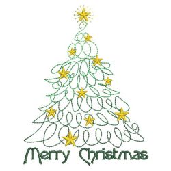 Christmas Trees 2 05(Sm) machine embroidery designs