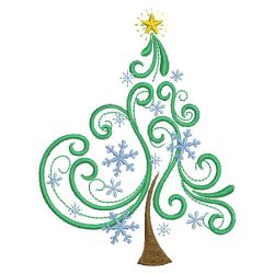 Christmas Trees 2 09(Md) machine embroidery designs