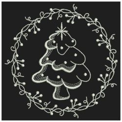 White Christmas 05(Md) machine embroidery designs