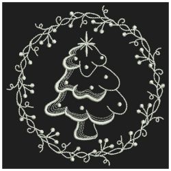 White Christmas 05(Sm) machine embroidery designs