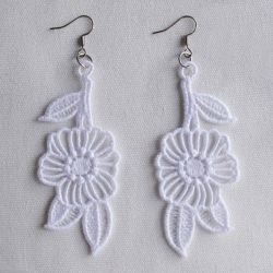 FSL Delicate Earrings 2 machine embroidery designs