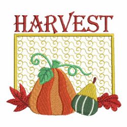 Autumn Harvest 06 machine embroidery designs