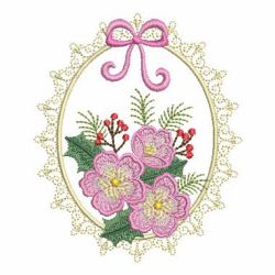 Floral Cameos 02 machine embroidery designs