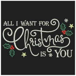 Holiday Sayings 02(Md) machine embroidery designs