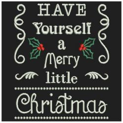 Holiday Sayings 08(Lg) machine embroidery designs