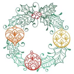 Vintage Christmas Ornaments 02(Sm) machine embroidery designs