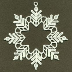 FSL Snowflake Photo Ornaments 2 machine embroidery designs