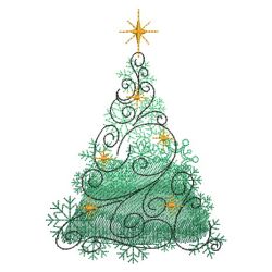 Blackwork Christmas 02(Md) machine embroidery designs