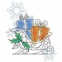 Blackwork Christmas 06(Lg) machine embroidery designs