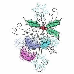 Blackwork Christmas 08(Lg) machine embroidery designs