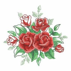 Gorgeous Flowers 03(Sm) machine embroidery designs