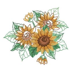 Gorgeous Flowers 08(Sm) machine embroidery designs