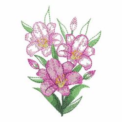 Gorgeous Flowers 10(Sm) machine embroidery designs