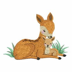 Mom And Baby Animals 05 machine embroidery designs