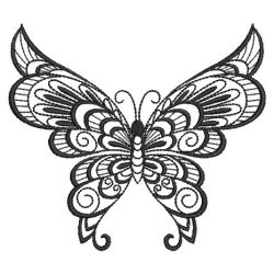Blackwork Butterfly 05(Lg) machine embroidery designs