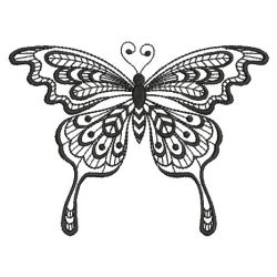 Blackwork Butterfly 07(Md)