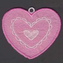 FSL Applique Hearts 10 machine embroidery designs