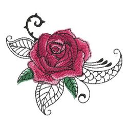 Valentine Roses 2 machine embroidery designs