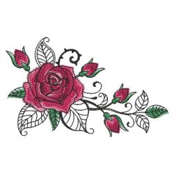 Valentine Roses 2 05 machine embroidery designs