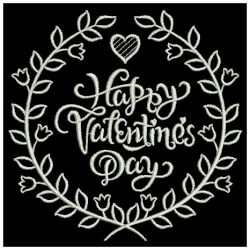 Happy Valentines Day 2 09(Md) machine embroidery designs