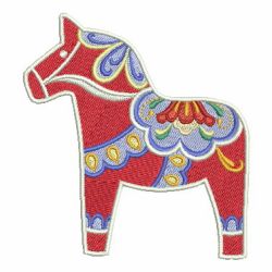 Swedish Dala Animals machine embroidery designs