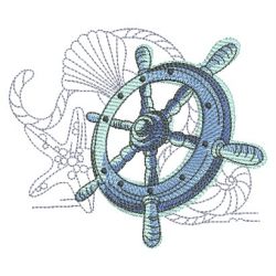 Sketched Nautical 2 06(Sm) machine embroidery designs