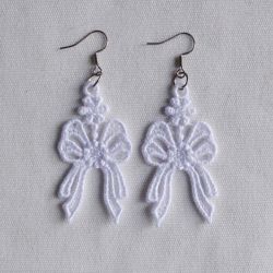 FSL Delicate Earrings 3 08 machine embroidery designs