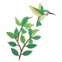 Leafy Birds(Md) machine embroidery designs