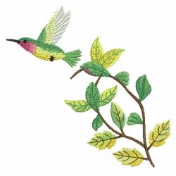 Leafy Birds 10(Lg) machine embroidery designs