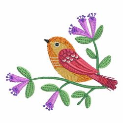 Spring Birds 06(Lg) machine embroidery designs